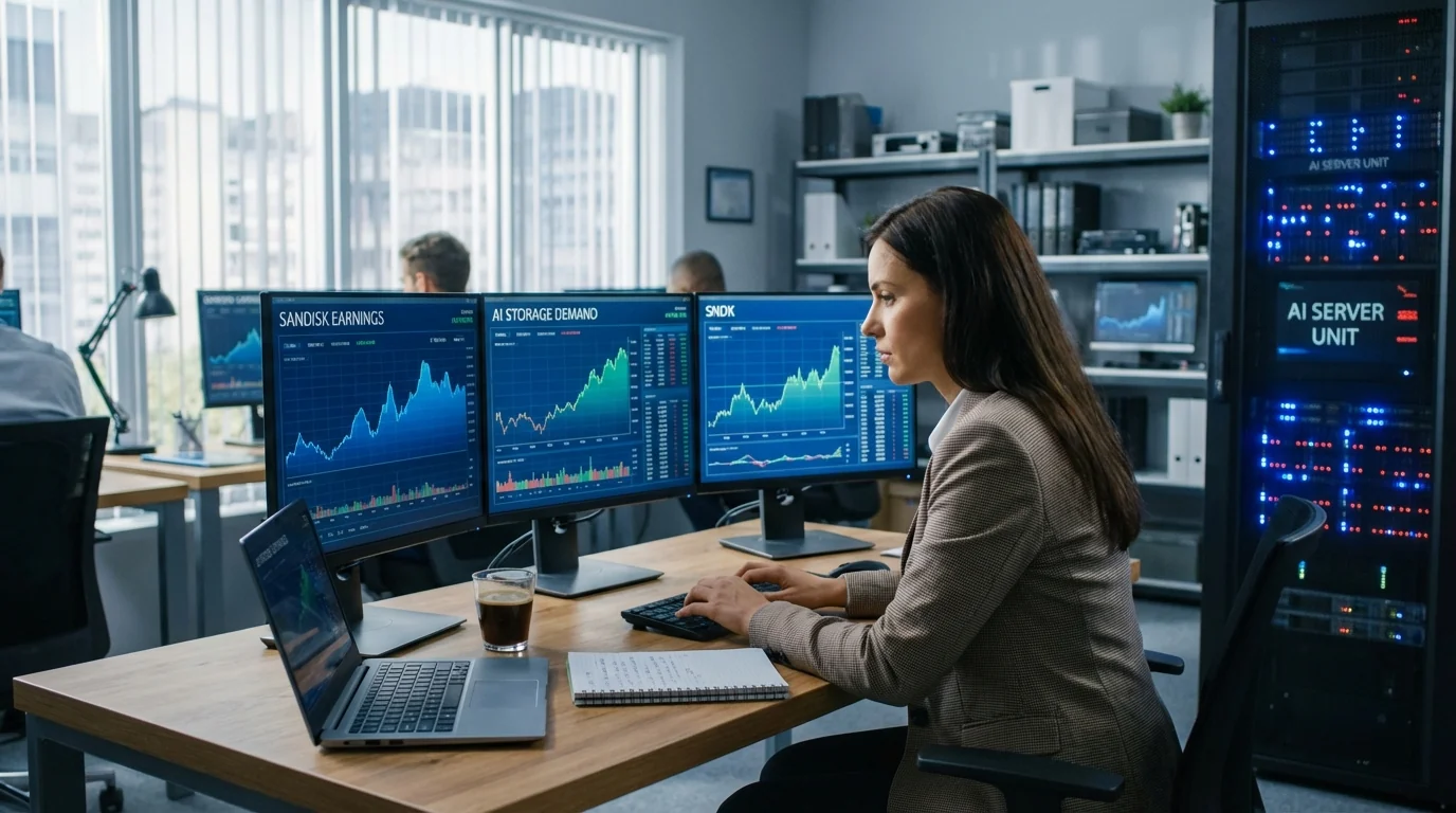 AI Demand Catapults SanDisk After Earnings - Image 1