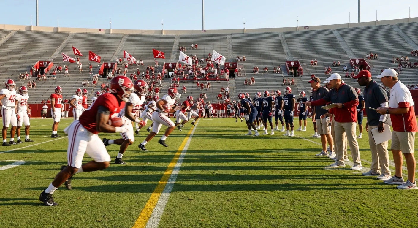Alabama–Indiana: Rose Bowl, Time, TV Set - Image 2