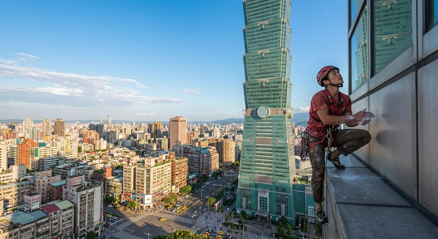 Alex Honnold Free-Solos Taipei 101 Live - Image 1