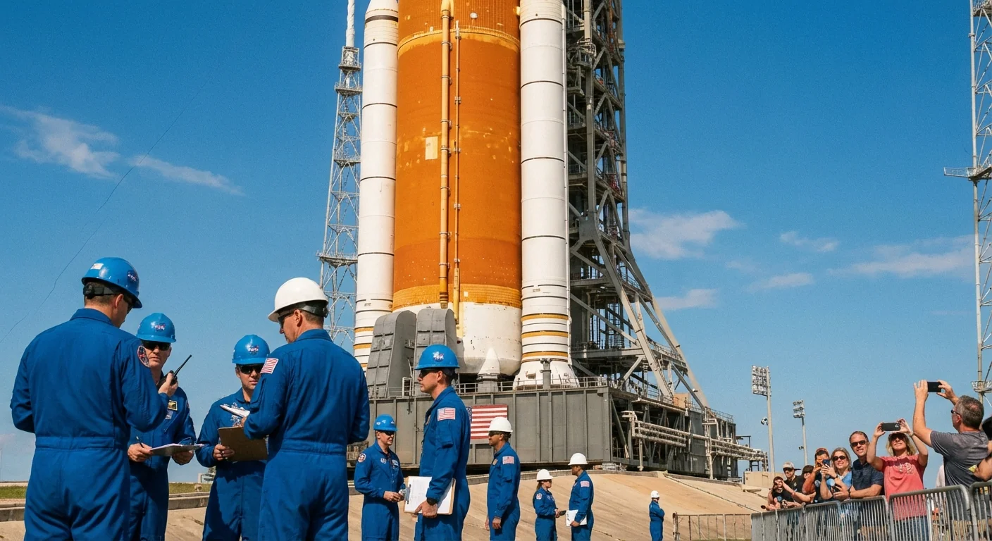 Artemis II Rolls Out for Moon Flyby - Image 1