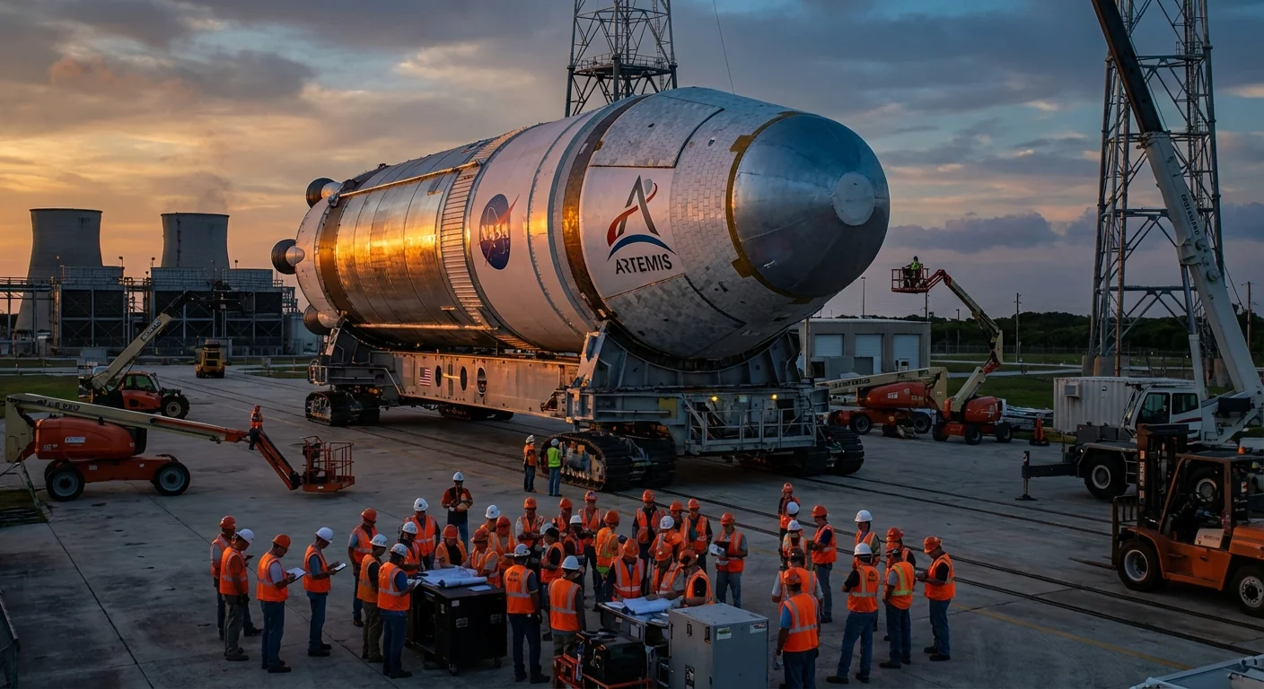 Artemis II Rolls Out for Moon Flyby - Image 2
