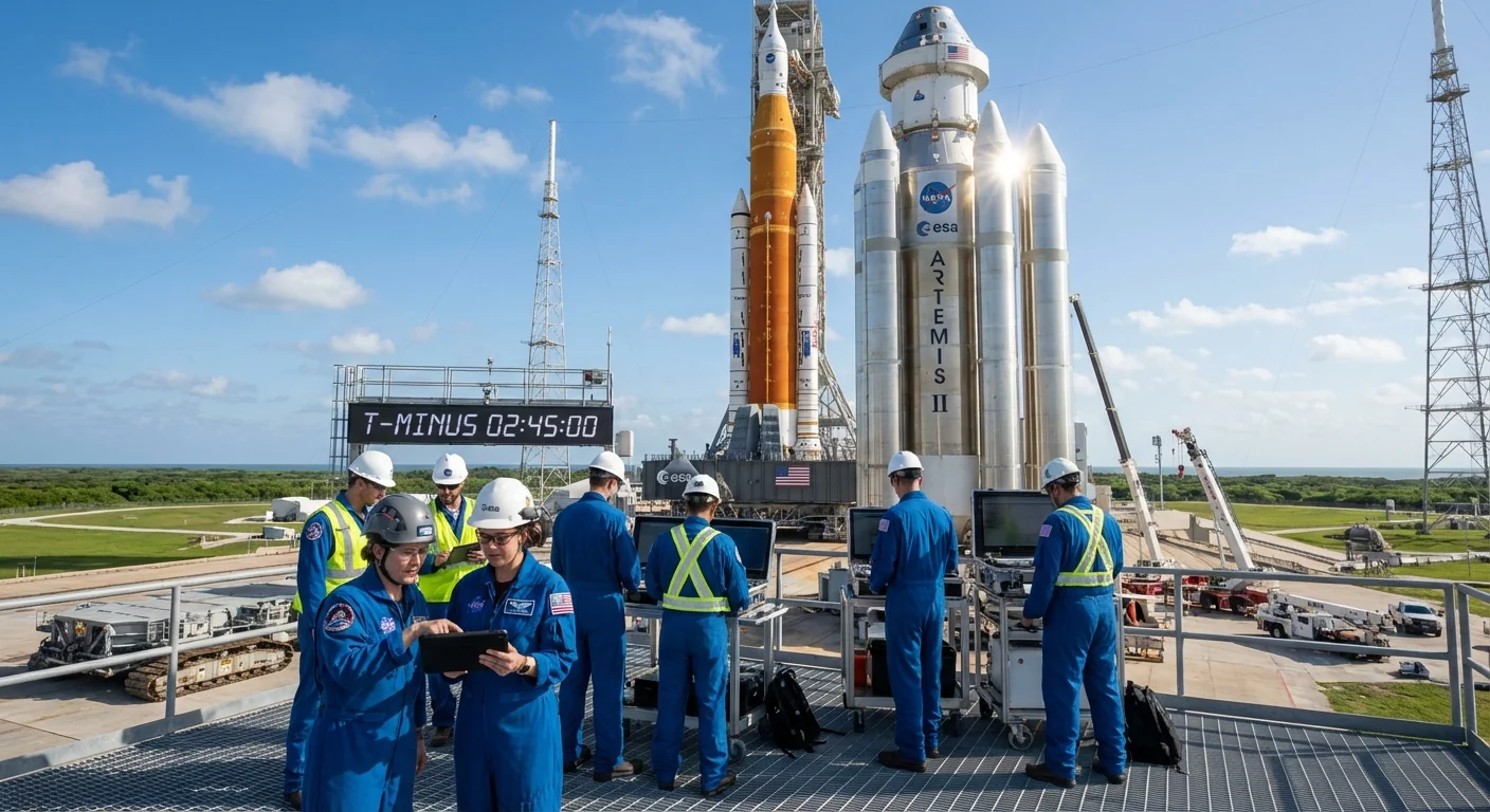 Artemis II Rolls to Pad, Countdown Truly Begins - Image 2