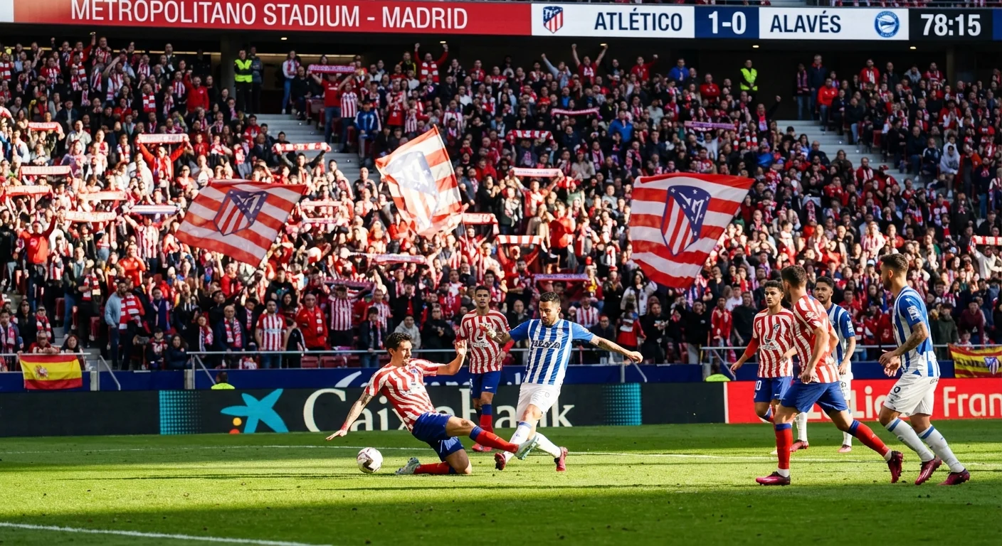 Atlético Edge Alavés as Metropolitano Stays Unbeaten - Image 1