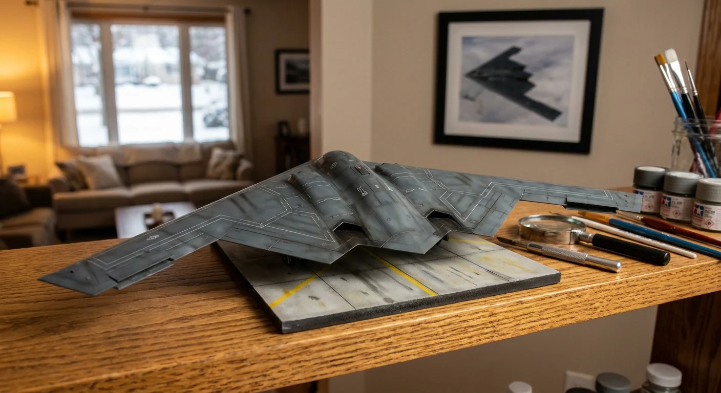B-2 Soars Over a Stormy Rose Parade - Image 2