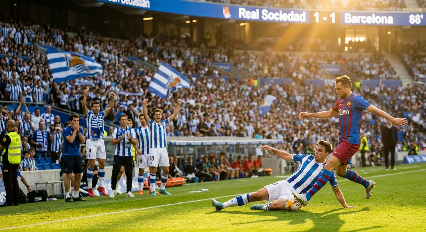 Barça’s Surprise XI Stuns at Real Sociedad - Image 1