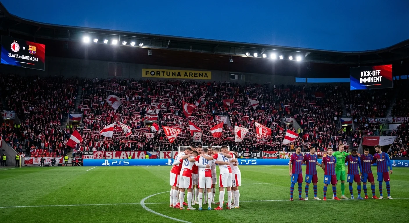 Barcelona XI Named for Slavia Prague Showdown - Image 1