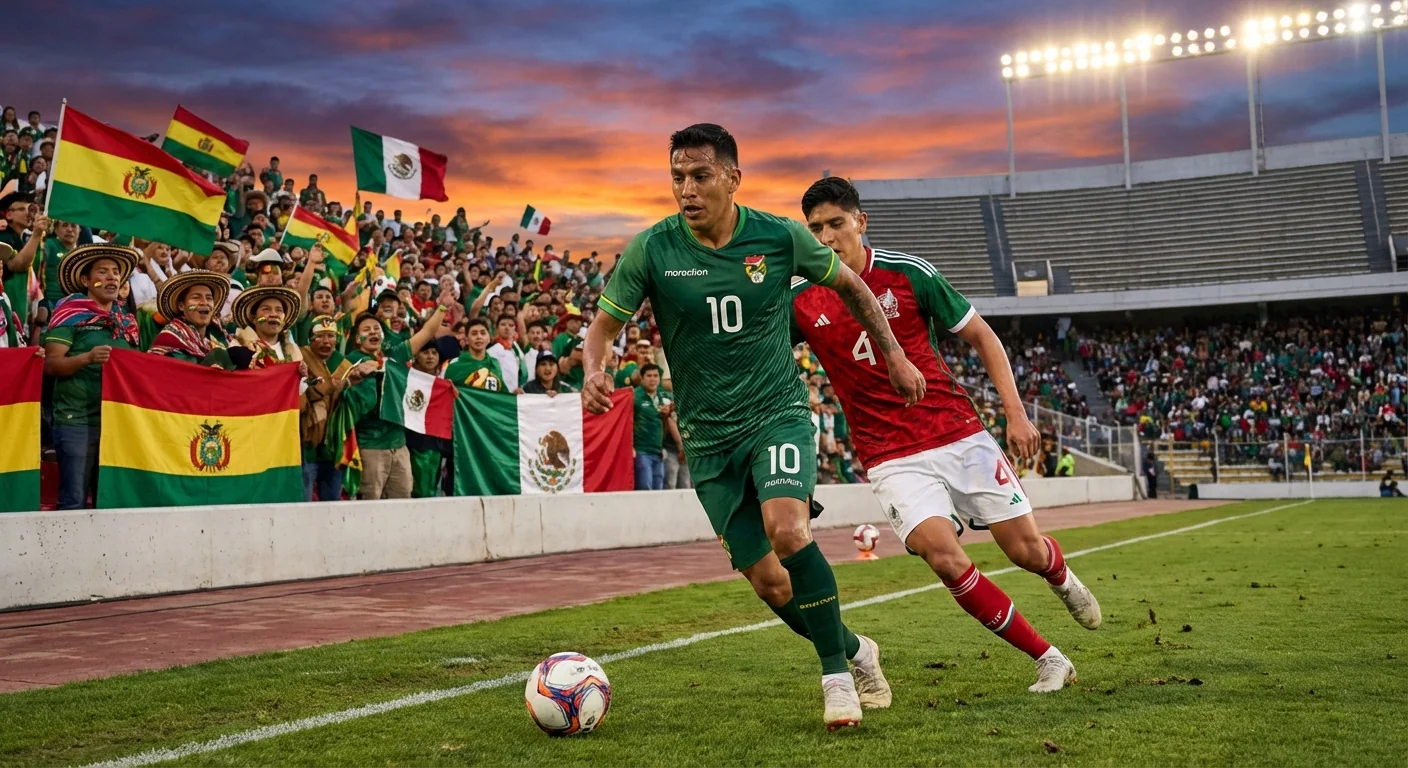 Bolivia vs Mexico: Live World Cup Tune-Up - Image 2