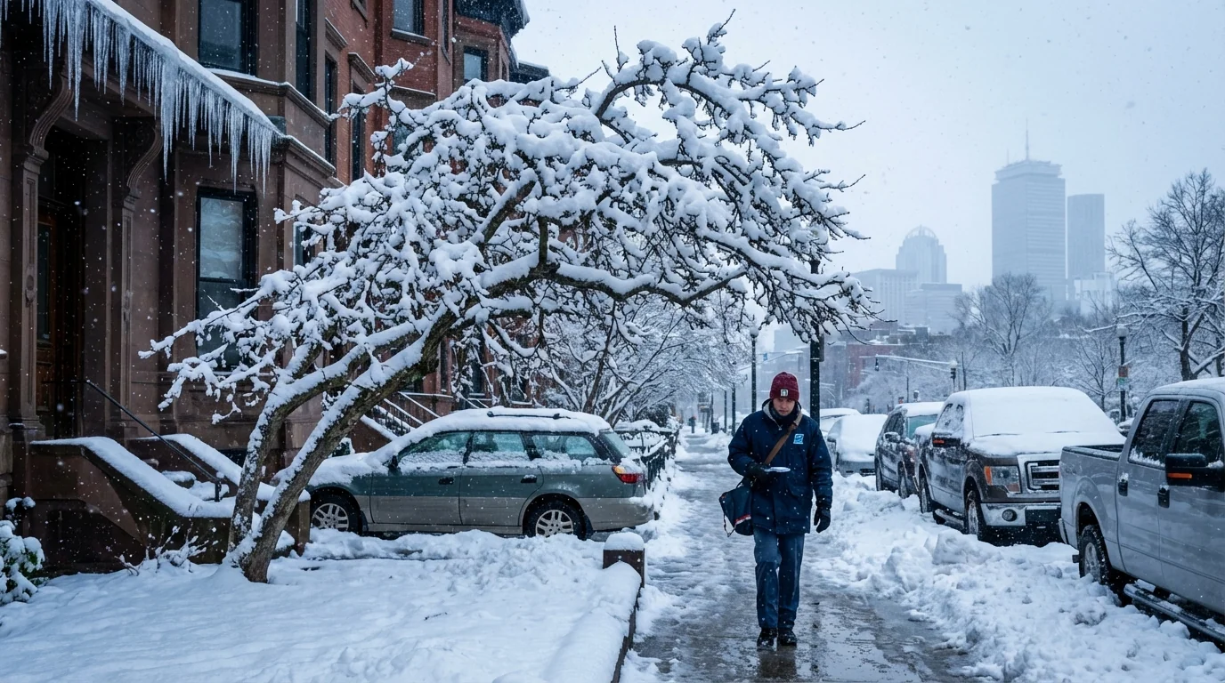 Boston Braces as Sunday Snow Totals Climb - Image 1