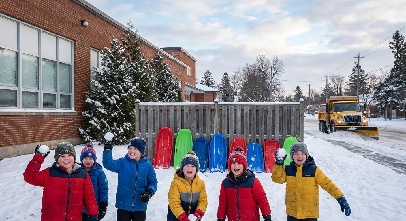 Boston Schools Closed Amid New England Snowstorm - Image 2