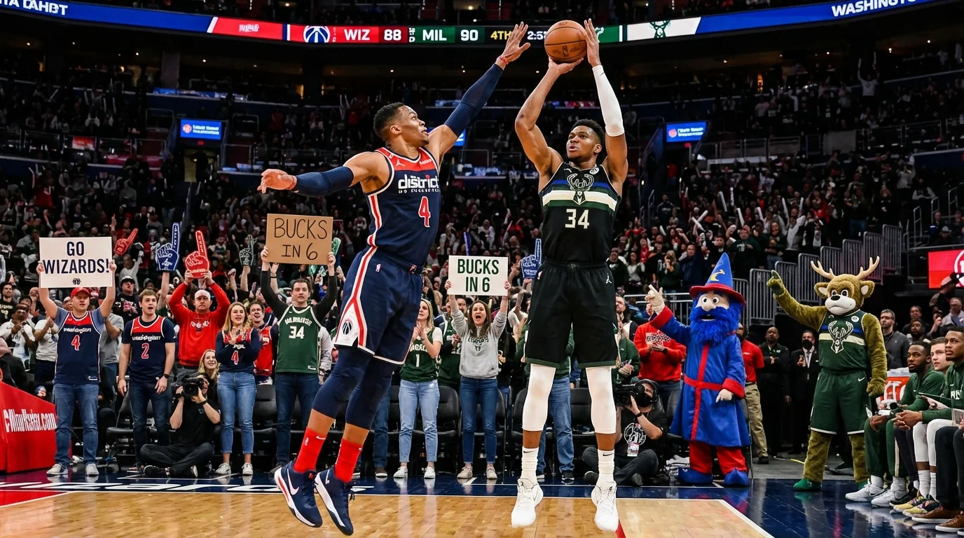 Bucks-Wizards: Can Milwaukee Stop the Slide? - Image 1