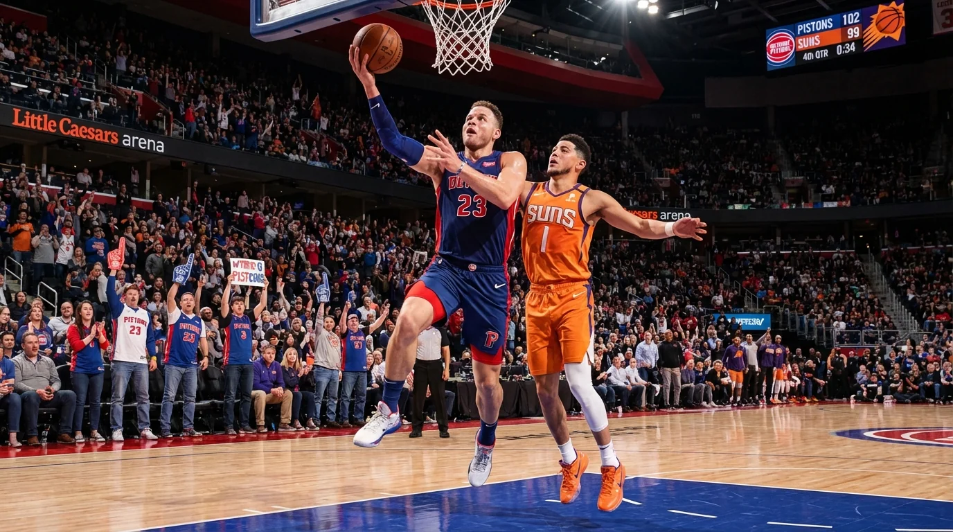 Cade, Duren Back for Suns-Pistons Showdown - Image 1