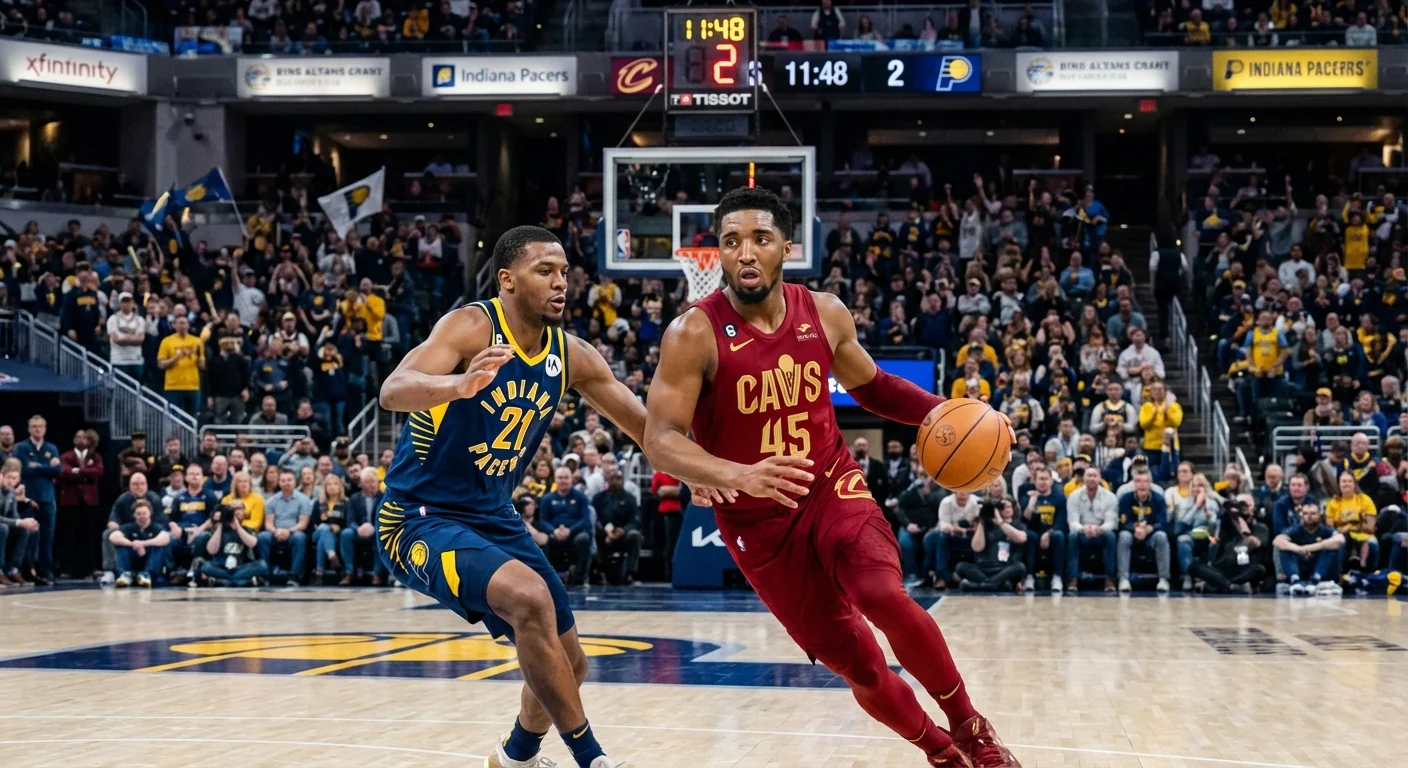 Cavs-Pacers Hinges on Mitchell, Allen Status - Image 1