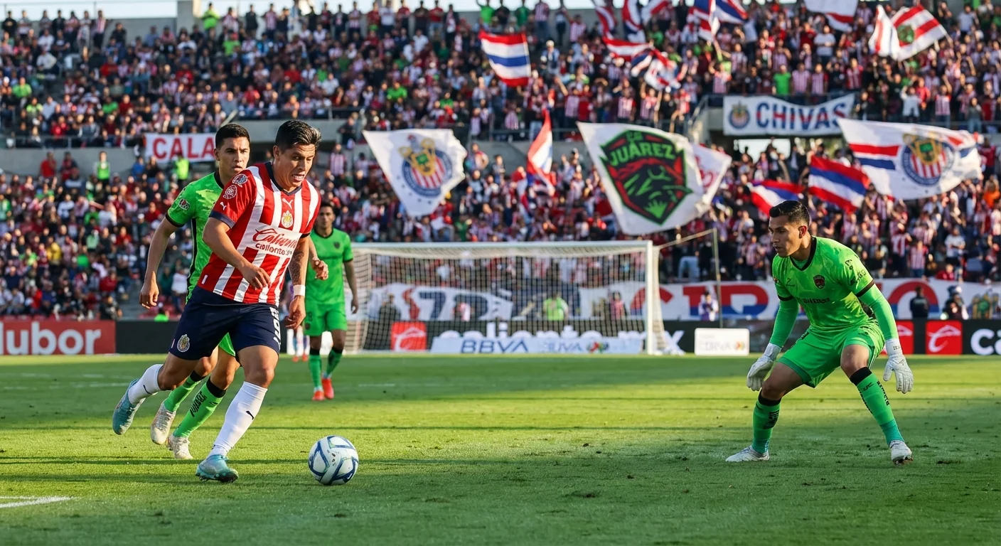 Chivas Edge Juárez, Seize Liga MX Lead - Image 1