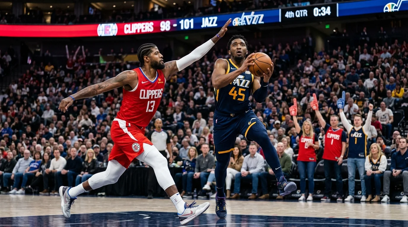 Clippers Close Out Jazz in Salt Lake - Image 1