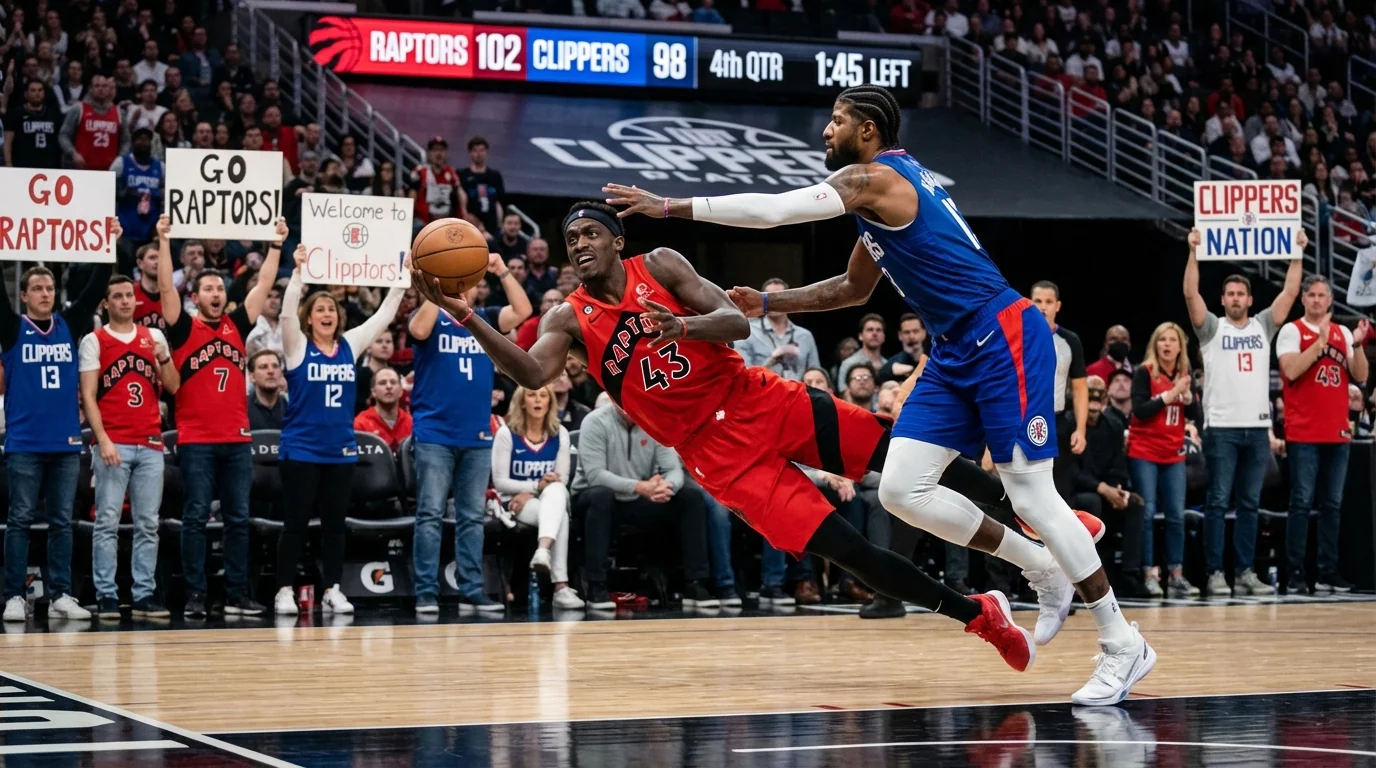 Clippers Edge Raptors in OT as Harden Shines - Image 2