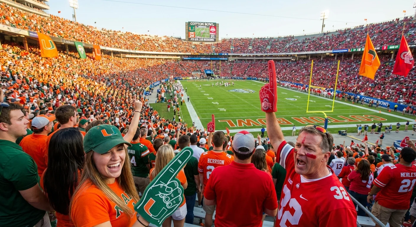 Cotton Bowl: Miami Challenges No. 2 Ohio State - Image 1