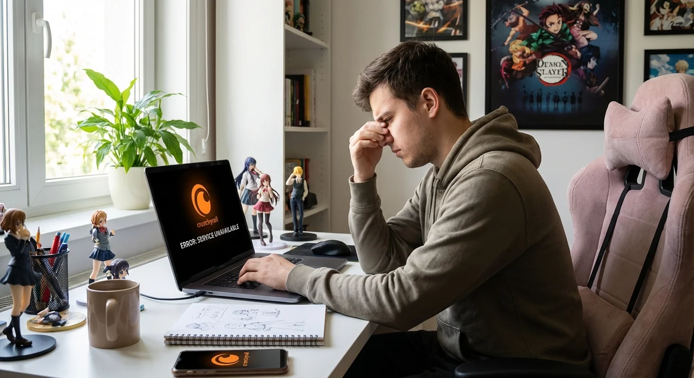 Is Crunchyroll Down? Tens of Thousands Report Issues - Image 1