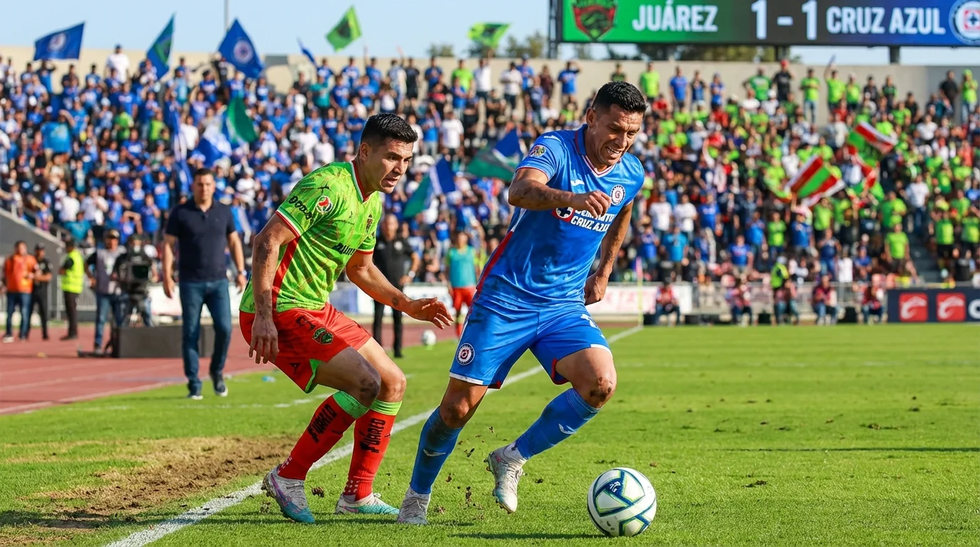 Cruz Azul Dominate Juárez: Early Statement - Image 1