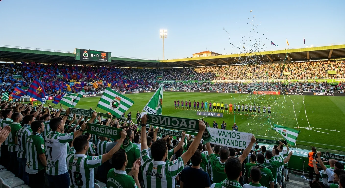 David vs. Goliath: Racing vs Barça Live - Image 1