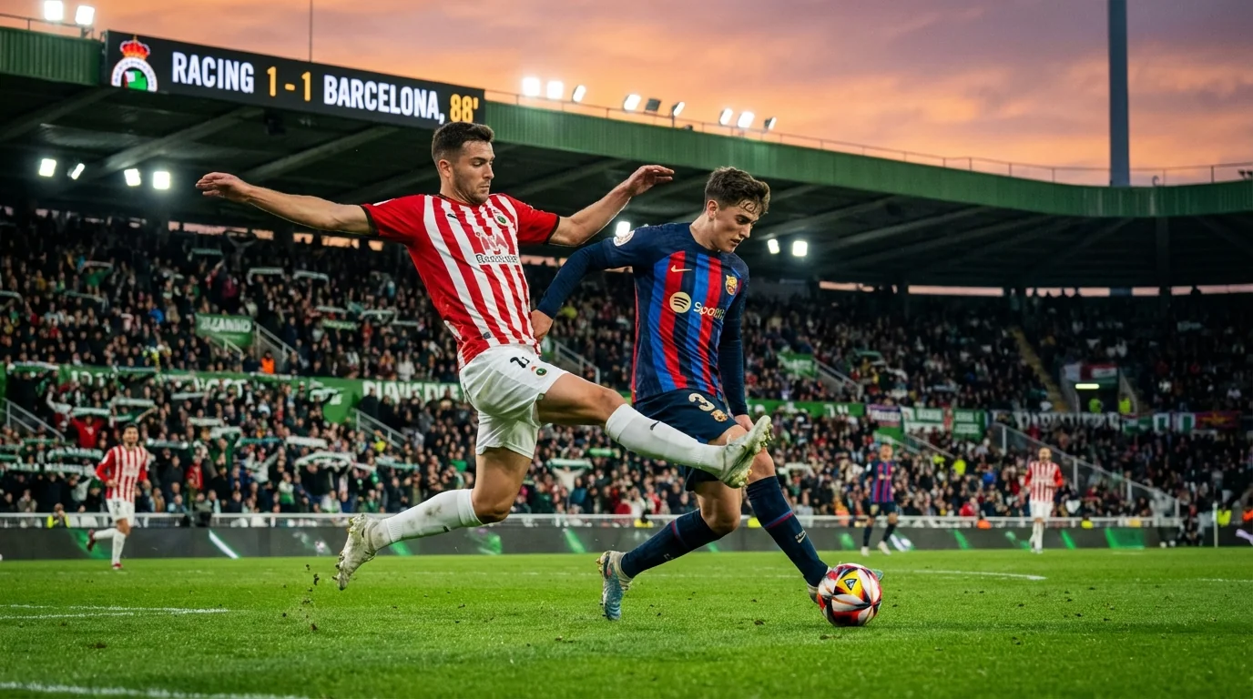 David vs. Goliath: Racing vs Barça Live - Image 2