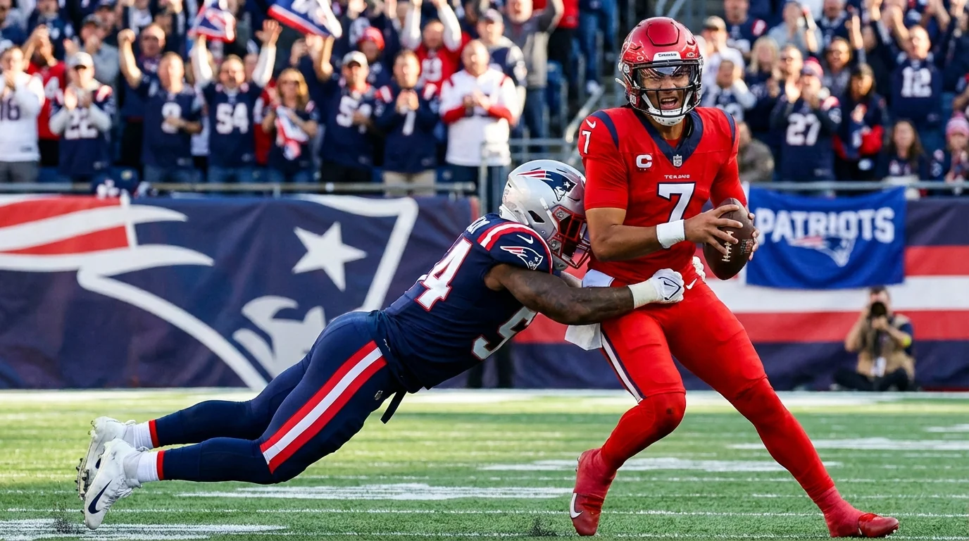 Drake Maye Powers Pats Past Texans to AFC Title Game - Image 1