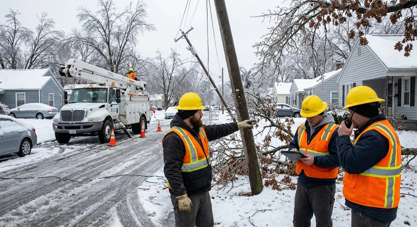Duke Outages Surge as Ice Storm Hits Carolinas - Image 1