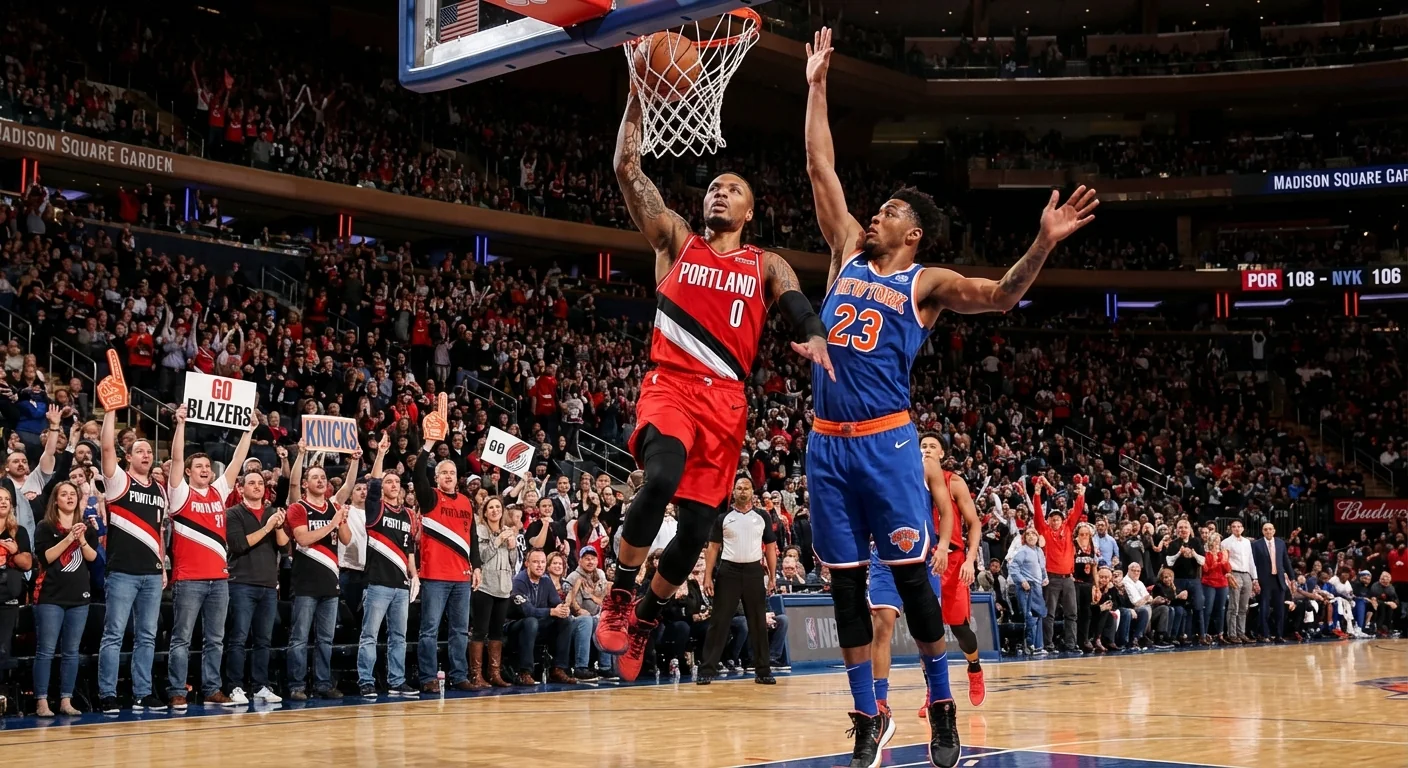 Early Tip: How to Watch Blazers-Knicks - Image 1