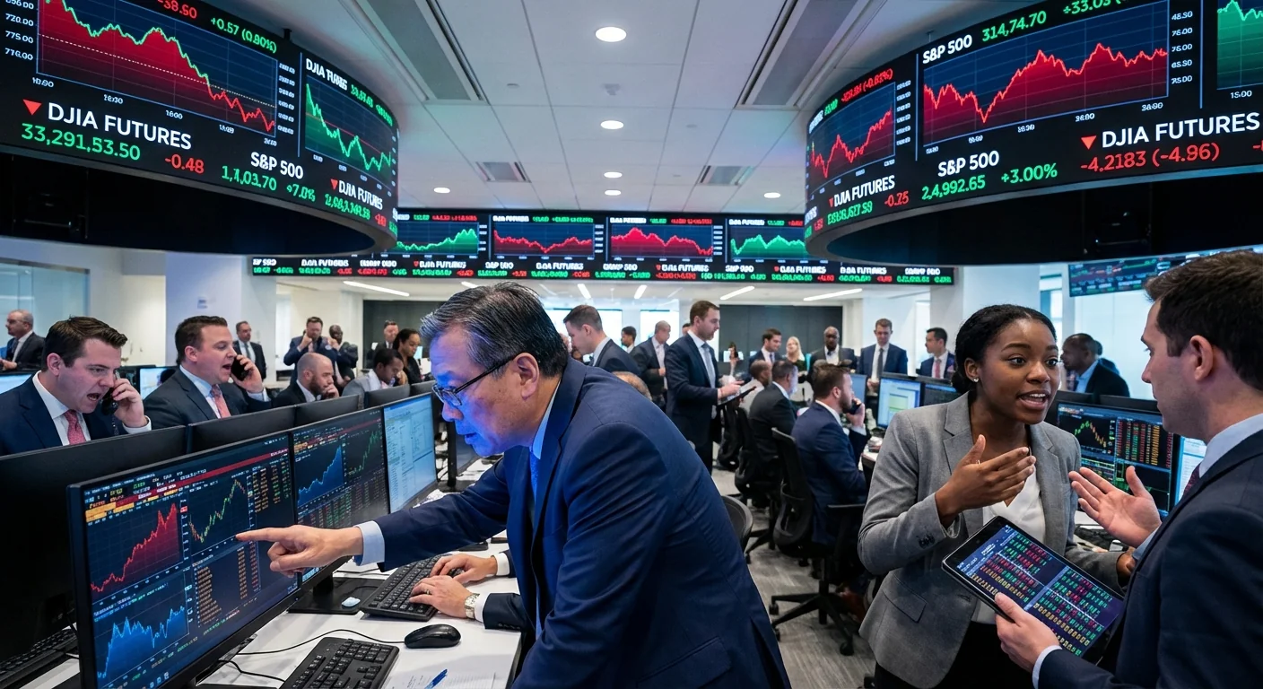 EU–US Trade Tensions Whipsaw Dow Futures Before Open - Image 1