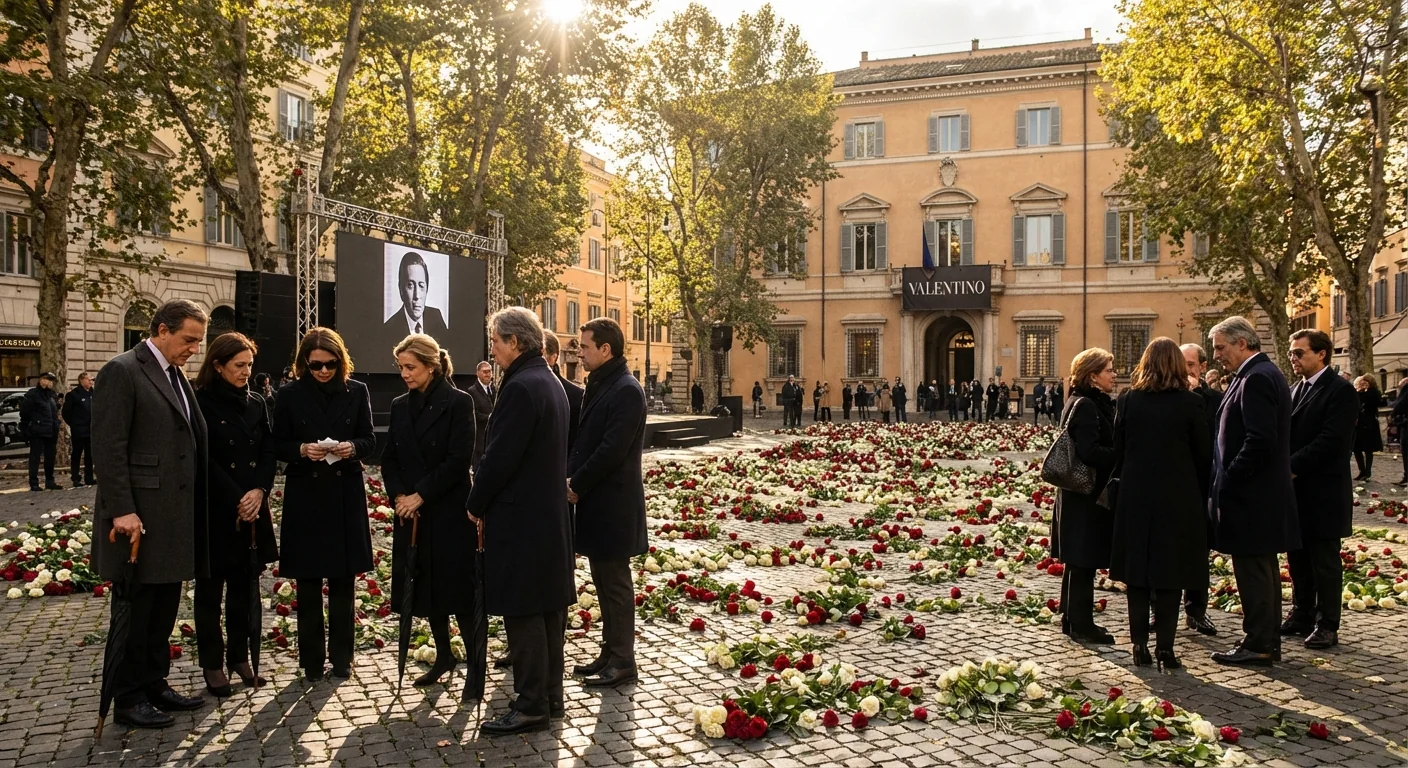Fashion Mourns Valentino: Farewell to a Red Legacy - Image 1