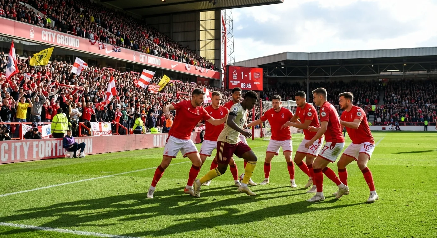 Forest vs Arsenal: Live, Lineups, Stakes - Image 1