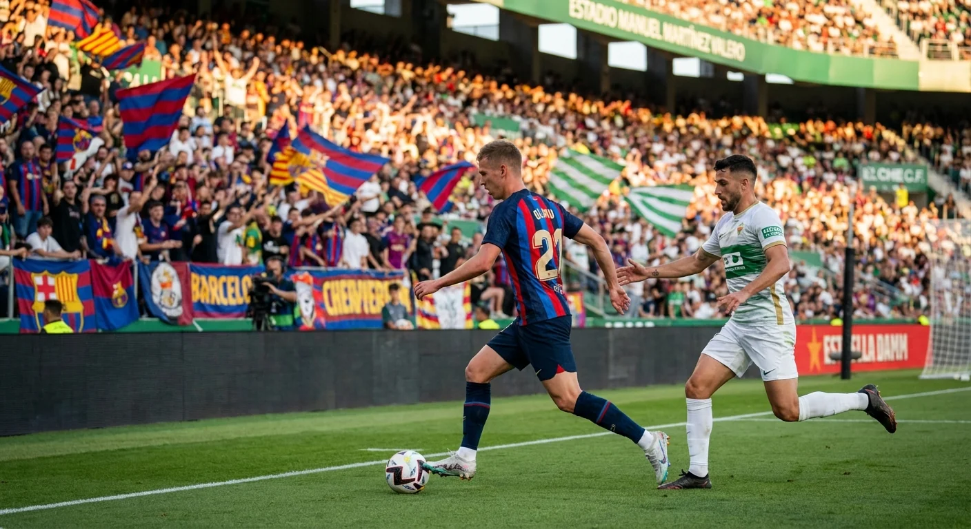 Frenkie Leads, Olmo Returns vs Elche - Image 1