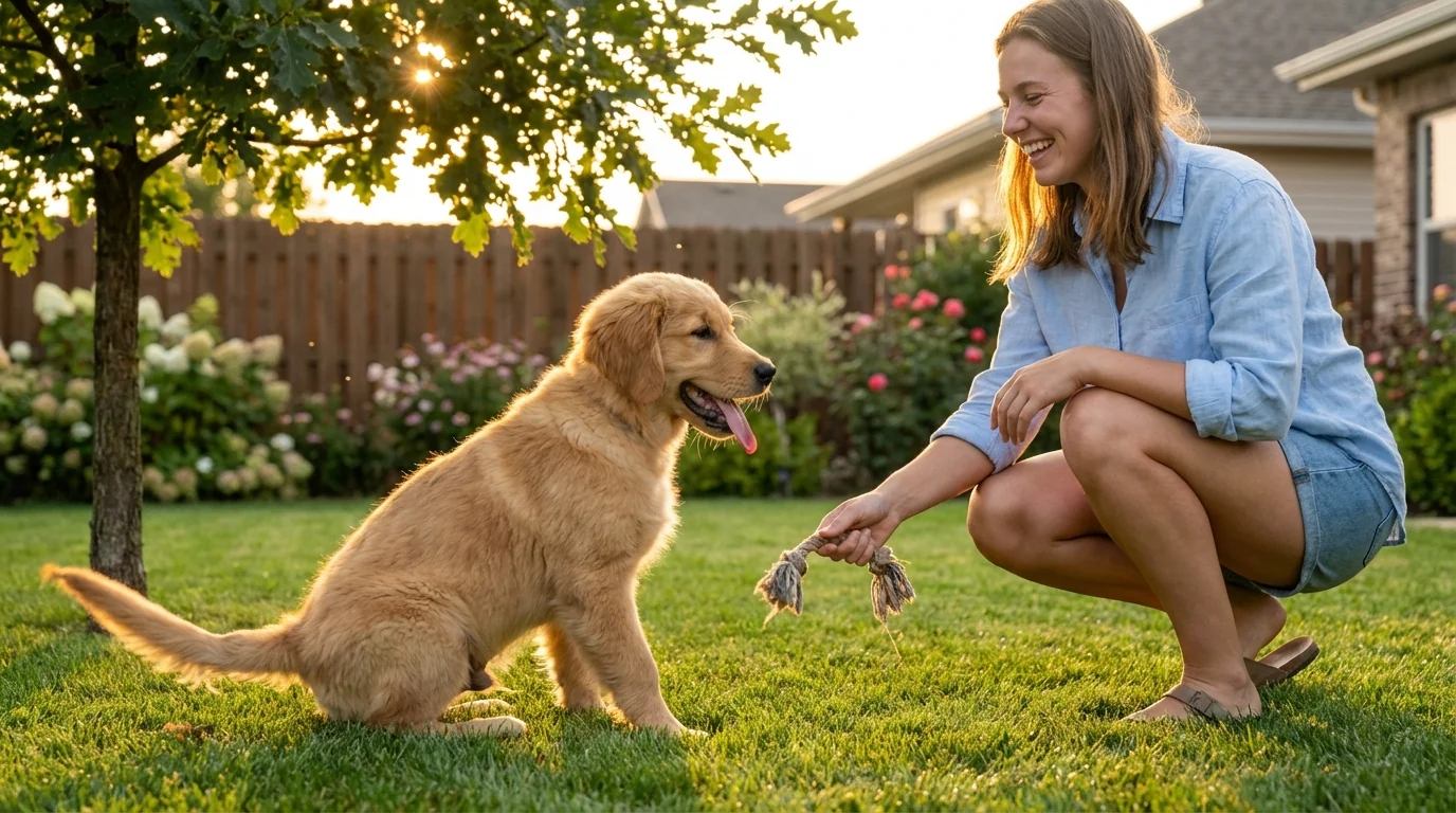 Golden Puppy’s First ‘Woof’ Goes Viral - Image 1