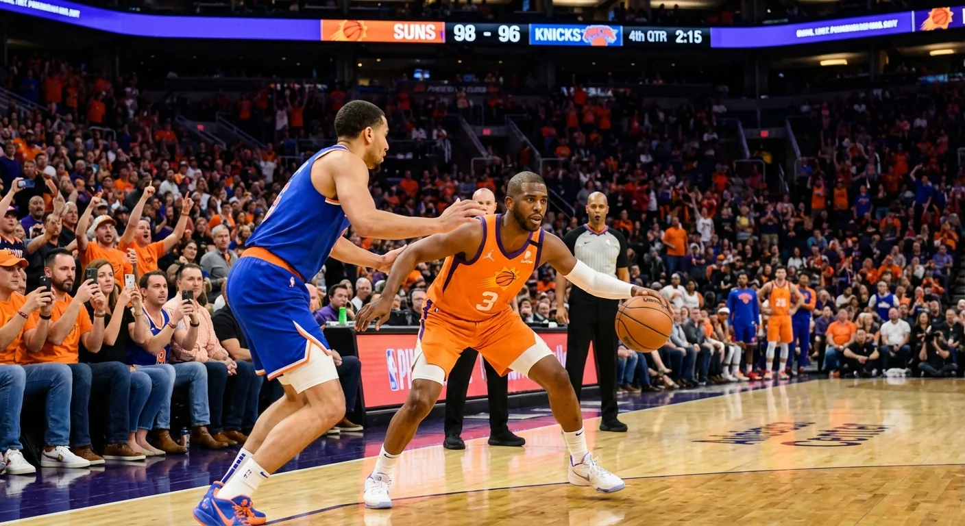 Gutsy Booker Leads Suns Past Knicks - Image 1