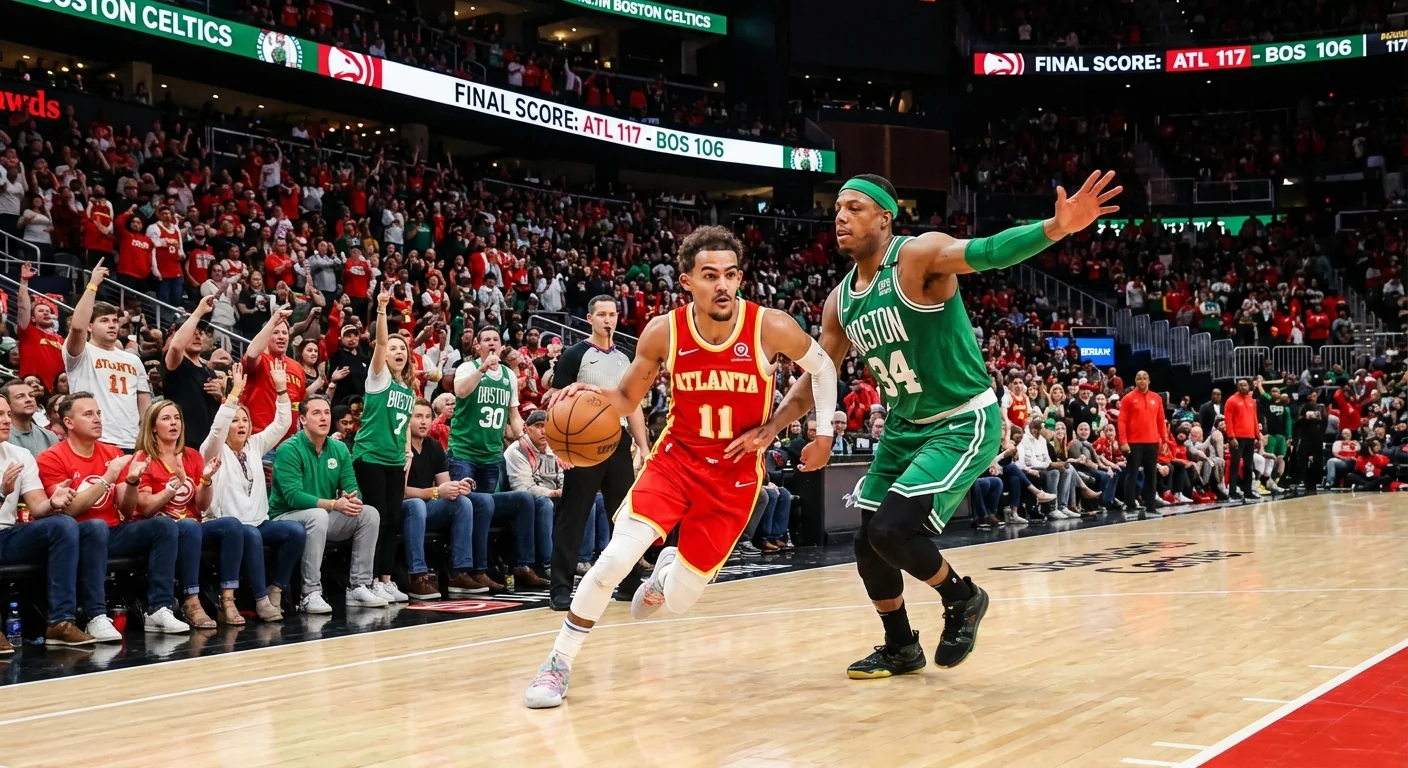 Hawks Stun Celtics Behind Daniels' All-Around Gem - Image 1