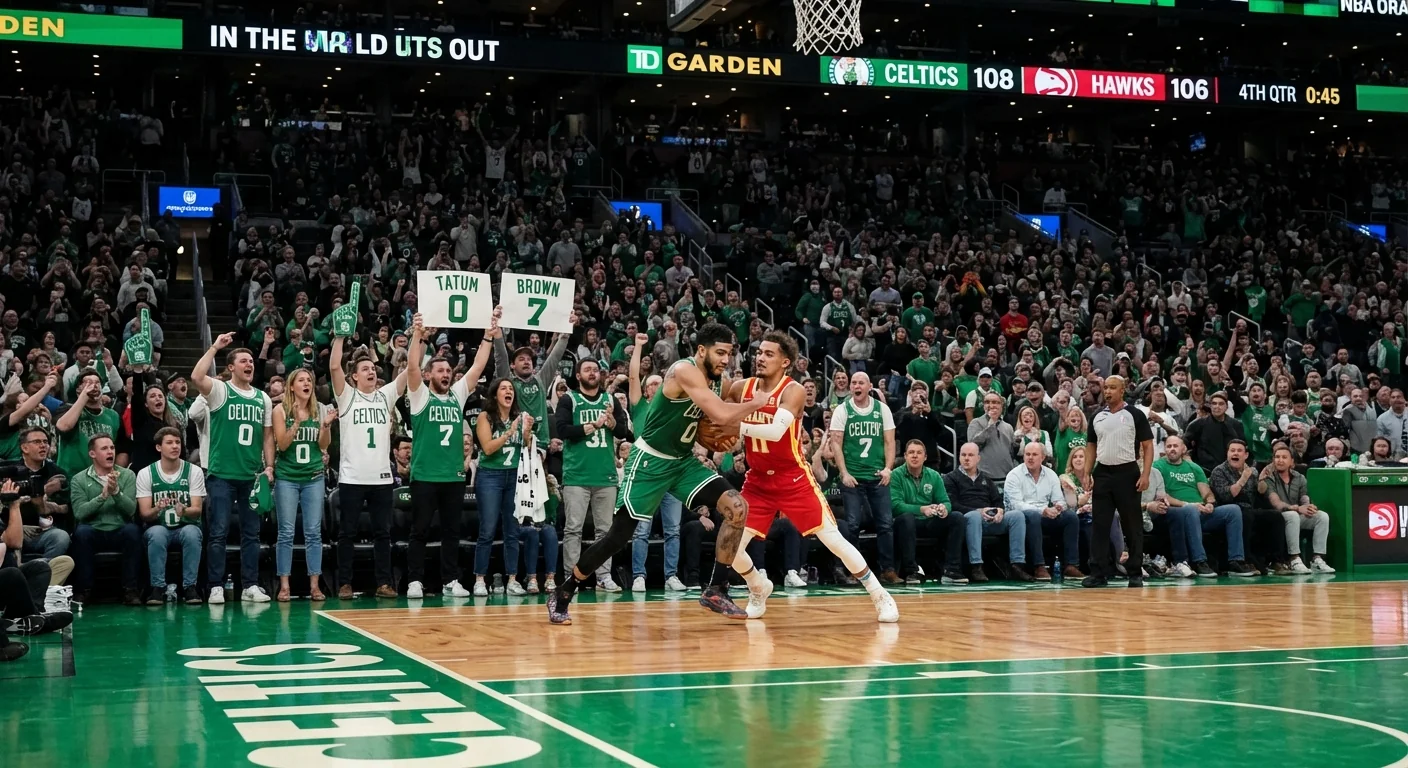 Hawks Stun Celtics Behind Daniels' All-Around Gem - Image 2