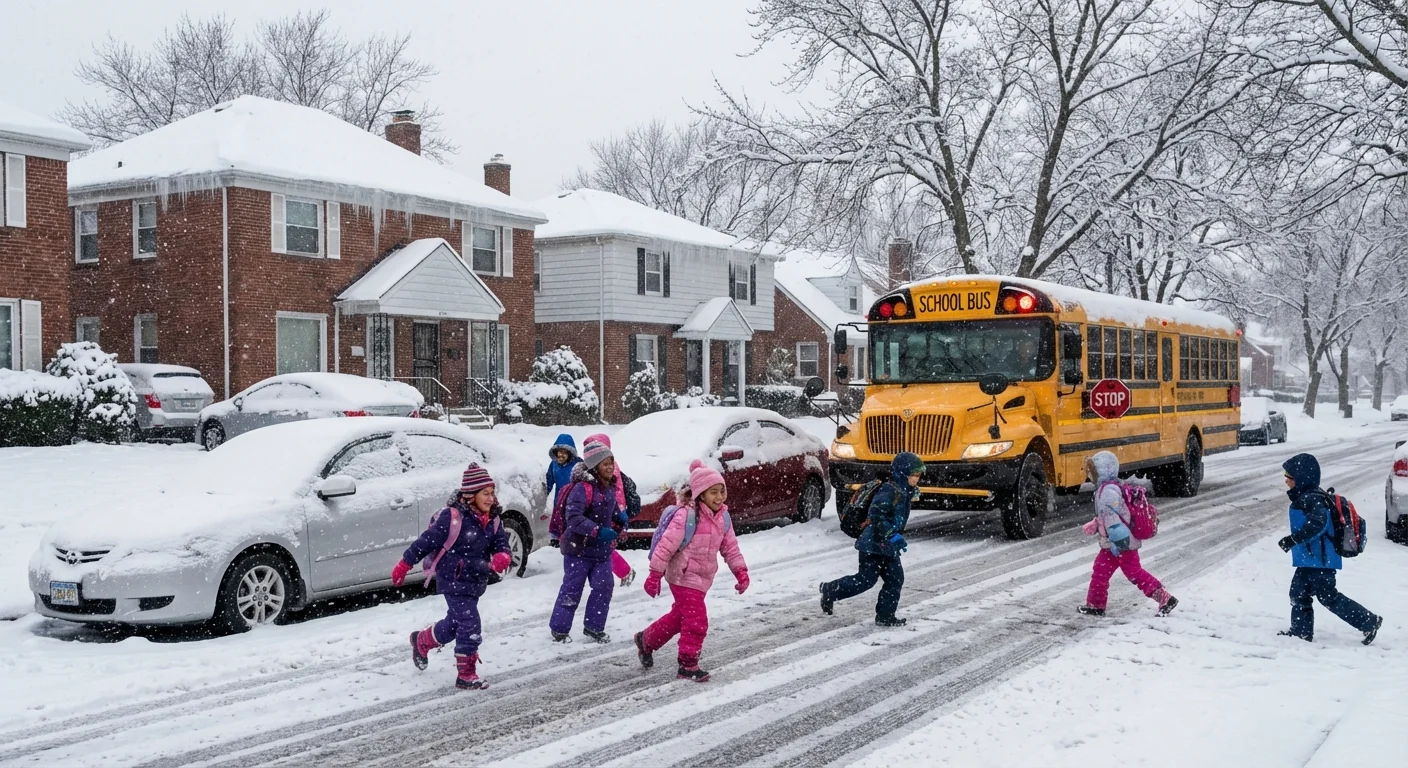 Heavy Snow Closes Detroit-Area Schools - Image 1
