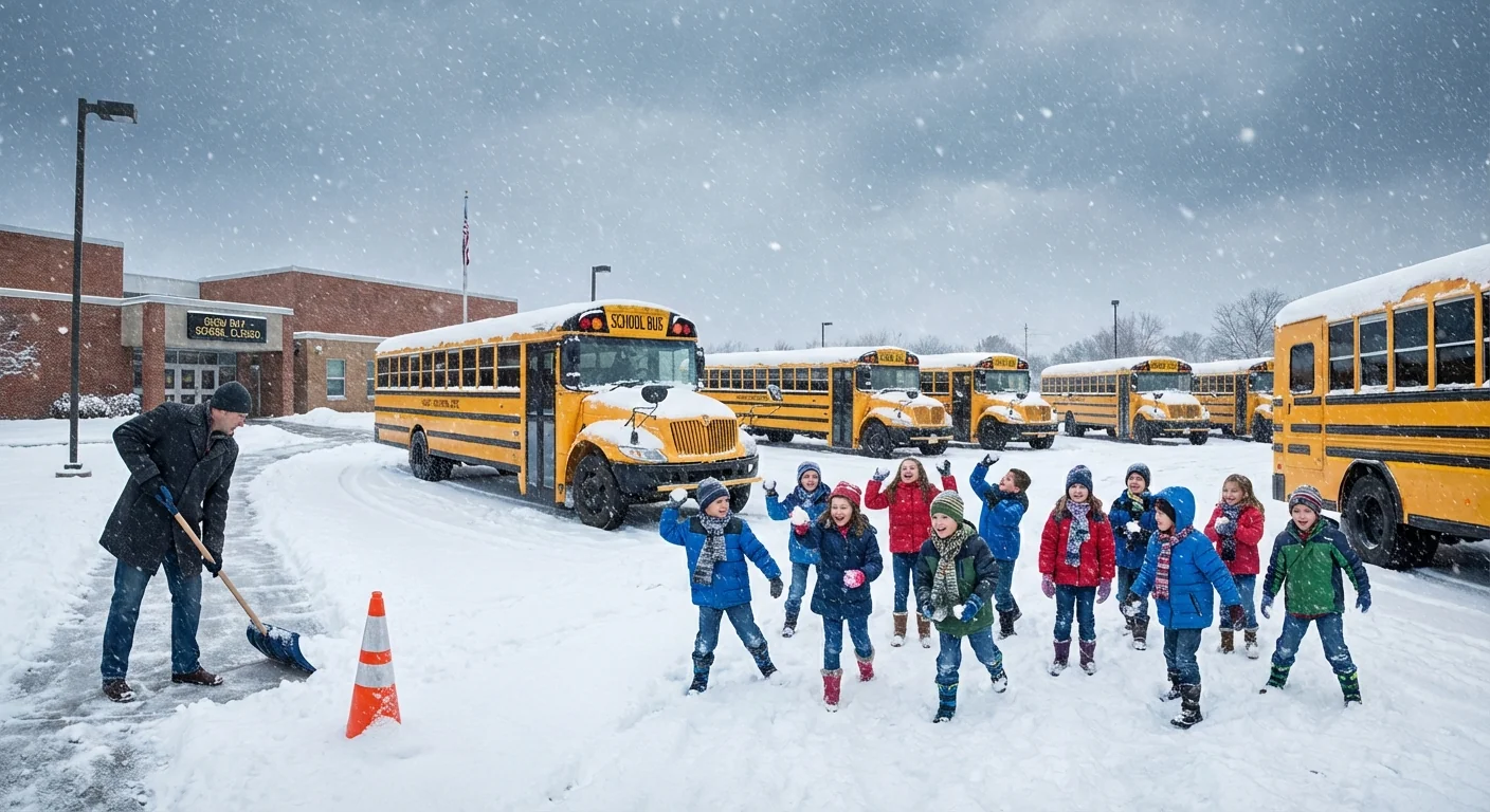 Heavy Snow Closes Detroit-Area Schools - Image 2