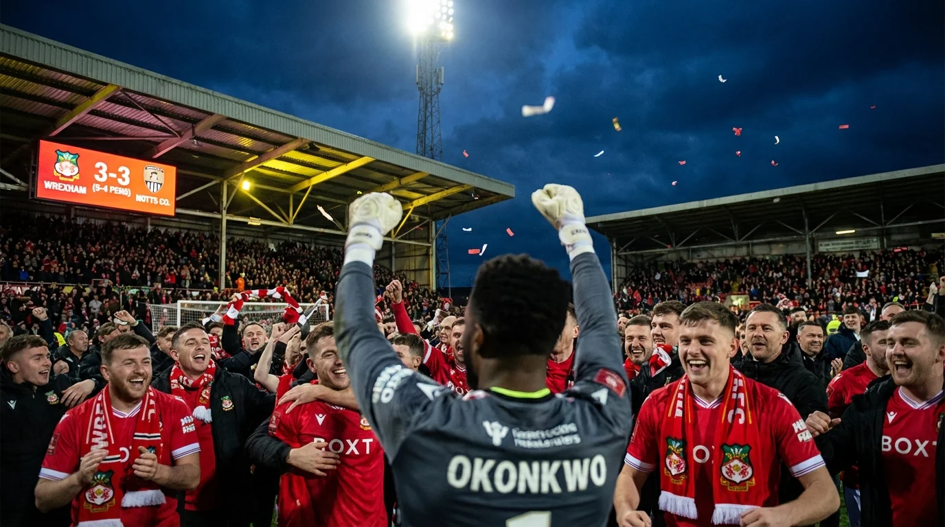 Hollywood Wrexham Stun Forest in Shootout - Image 1