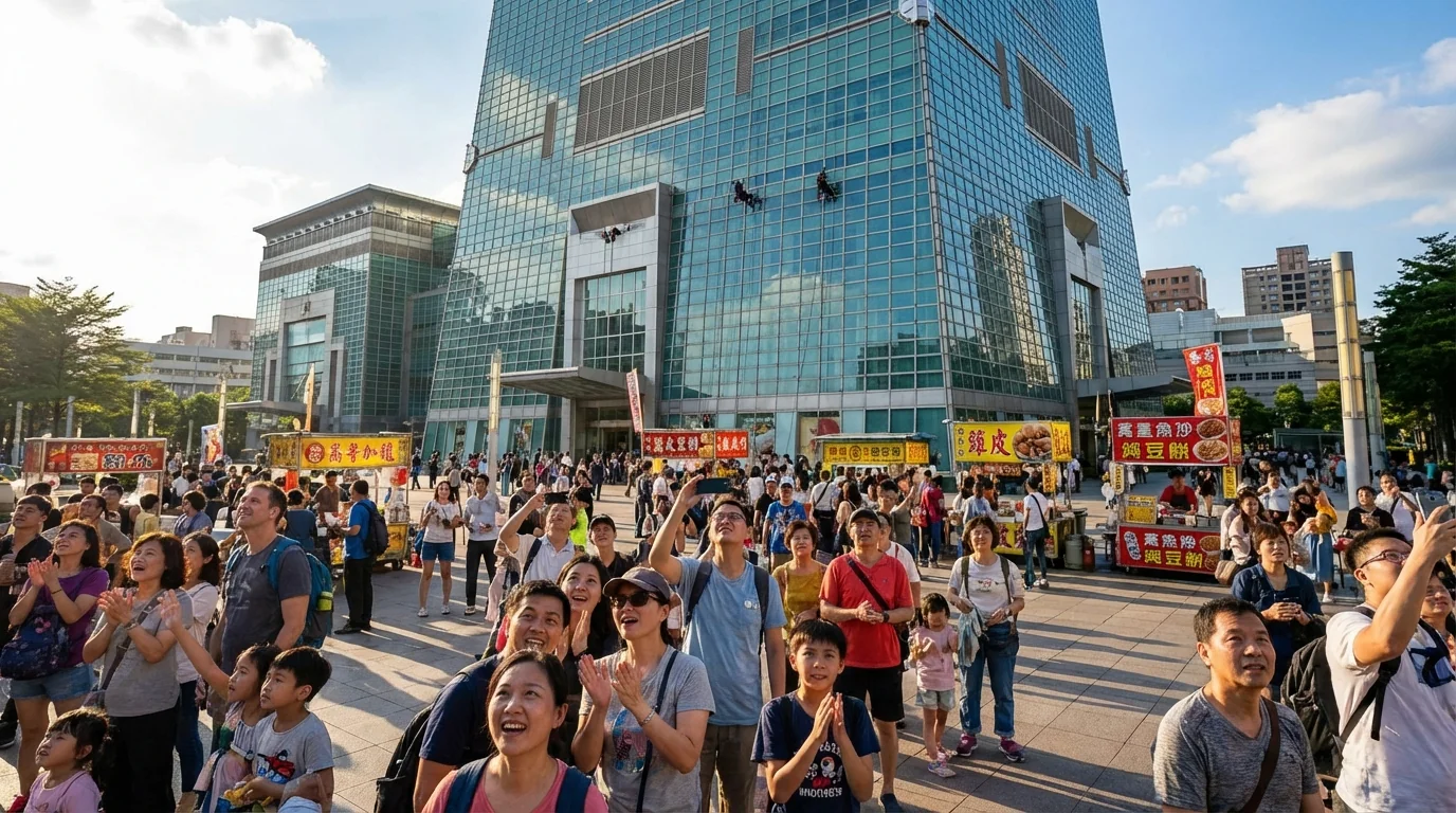 Honnold's Live Climb: Taipei 101 Is 508m - Image 1