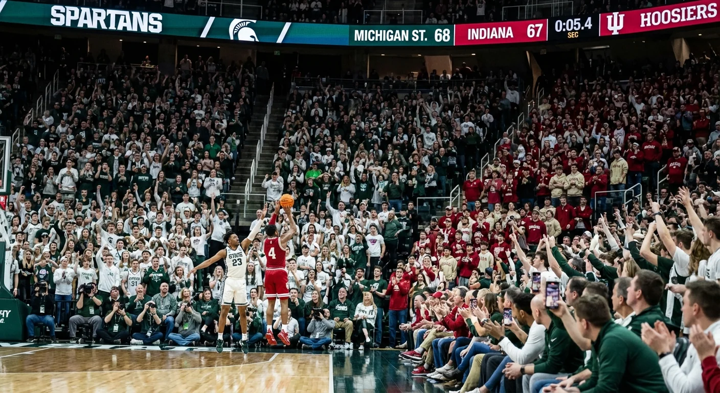 Hoosiers vs. Spartans: Big Ten Stakes Tonight - Image 1
