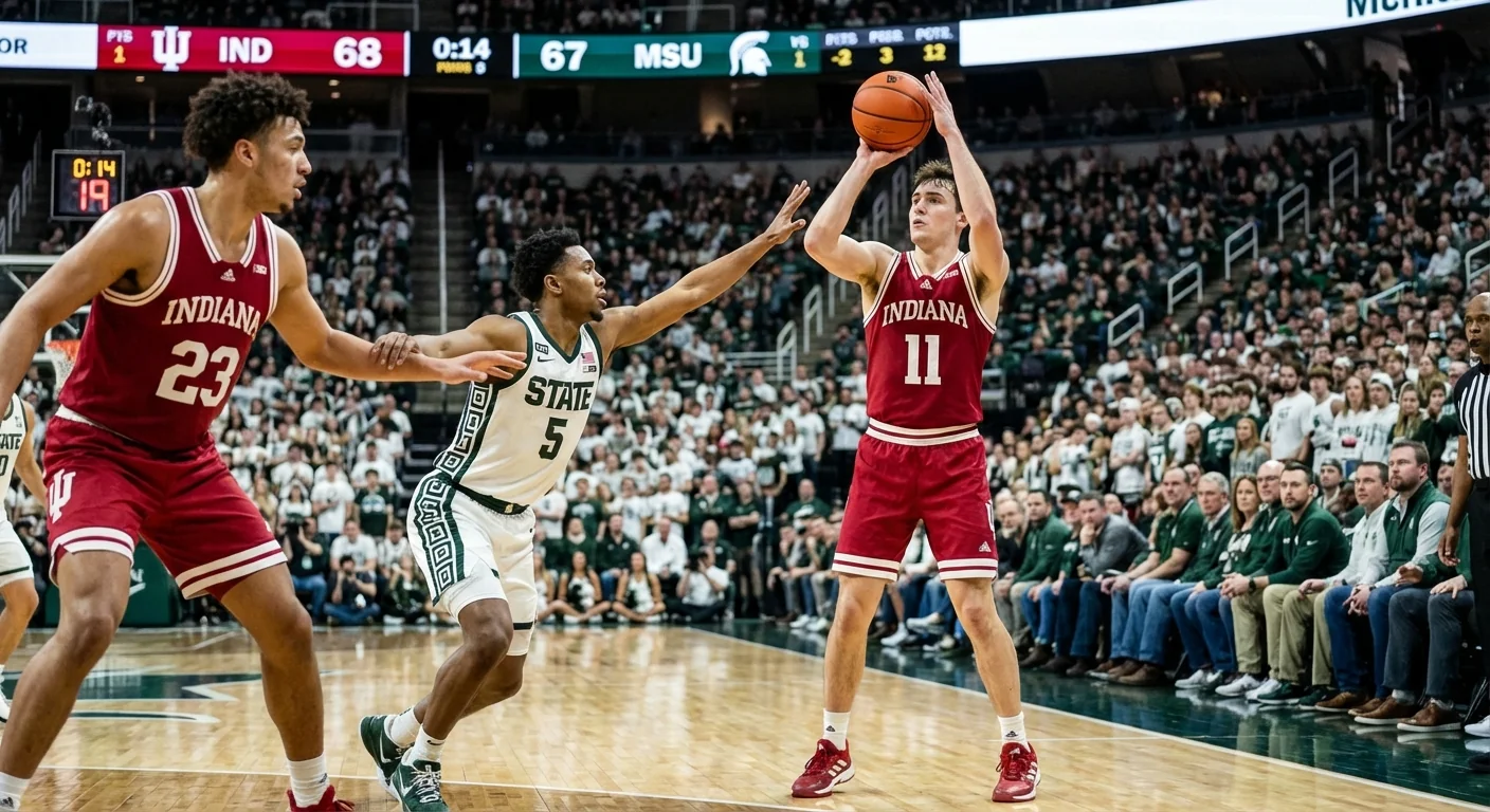Hoosiers vs. Spartans: Big Ten Stakes Tonight - Image 2