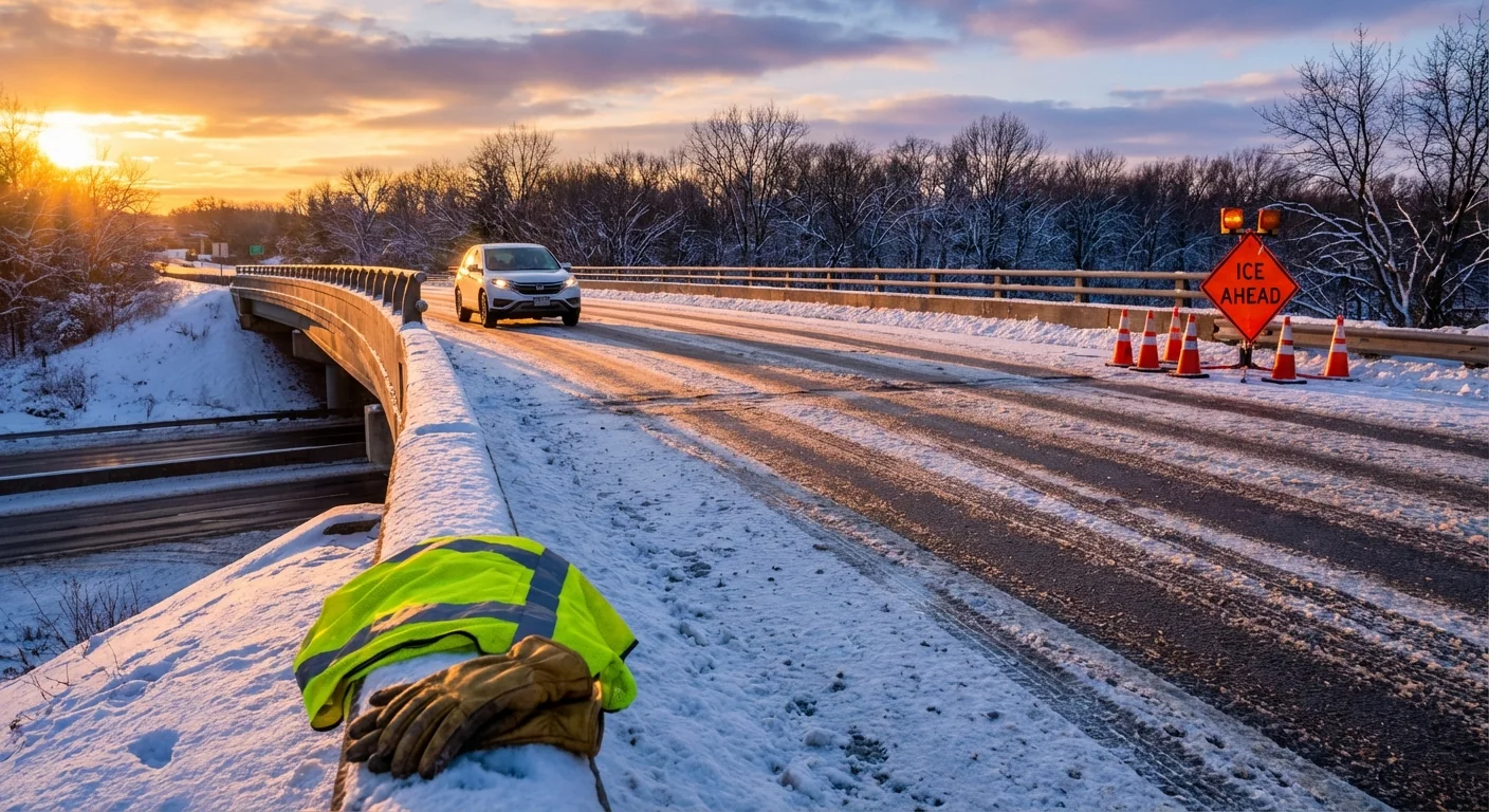 Houston Hard Freeze: Roads and Closures Now - Image 1