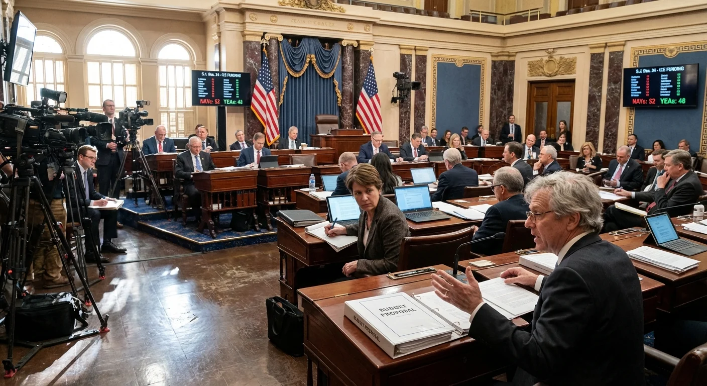 ICE Funding Fight Hits Senate, Risks Shutdown - Image 1