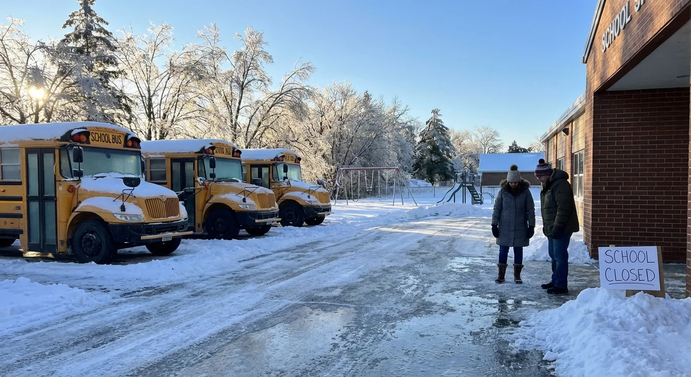 Icy Tuesday Shuts Central Texas Schools - Image 2
