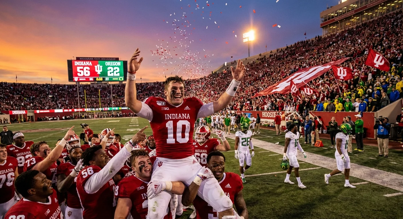 Indiana Blasts Oregon, Books CFP Final - Image 1