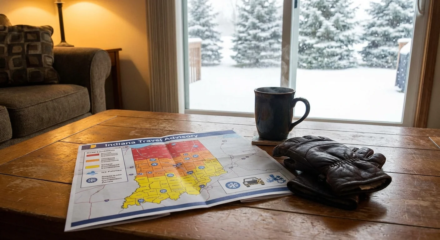 Indiana Travel Map Goes Red Amid Winter Storm - Image 2