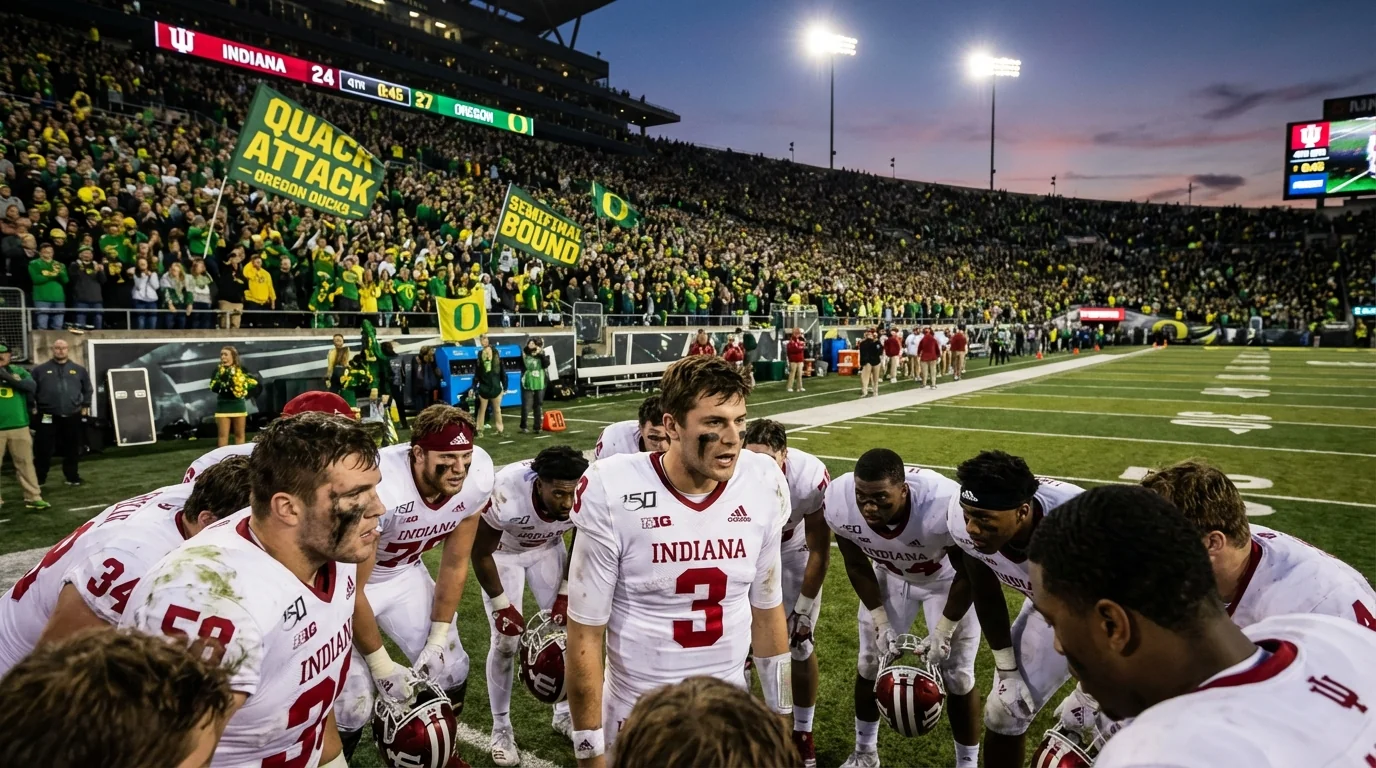 Indiana–Oregon: CFP Semifinal Showdown - Image 1