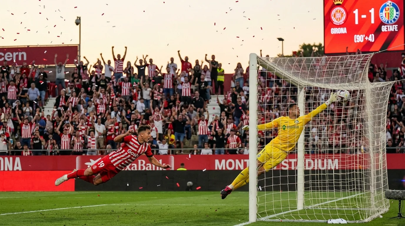 Injury-Time Equalizer Sparks Girona-Getafe Drama - Image 1