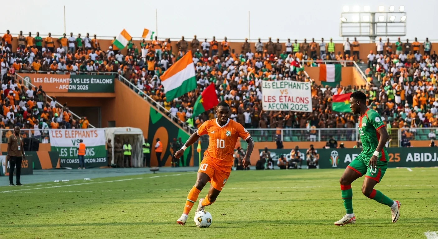 Ivory Coast Take Charge in AFCON Derby - Image 1