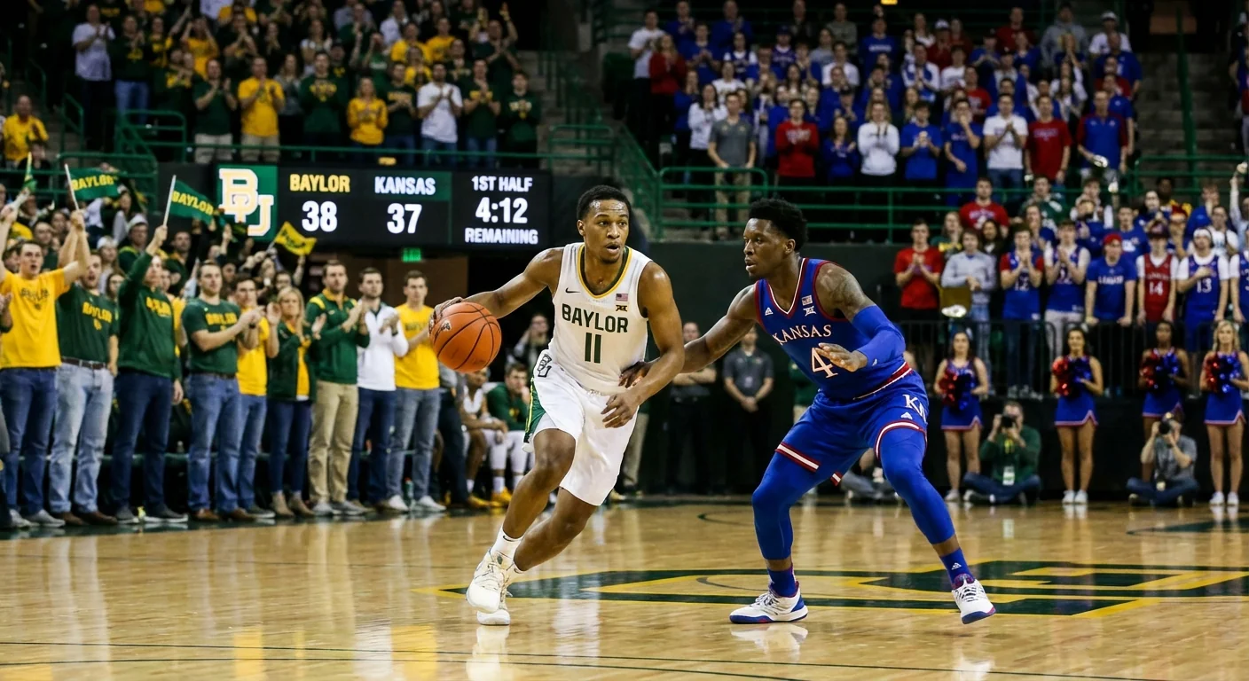 Kansas Rolls Baylor; Peterson in the Spotlight - Image 1